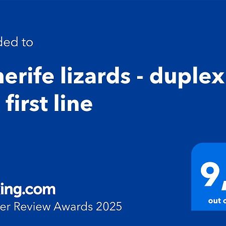 Tenerife Lizards - Duplex In The First Line Callao Salvaje Esterno foto